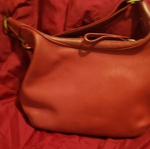 Coach red  bag